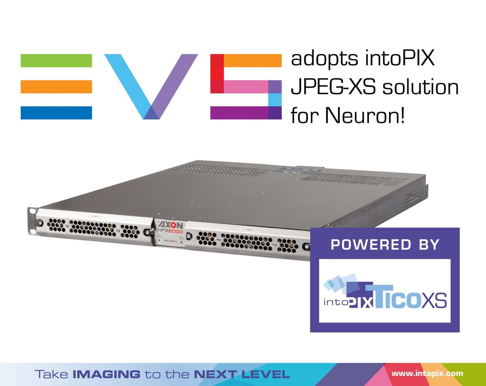 EVS Media InfrastructureがNeuronにintoPIXのJPEG-XSソリューションを採用                                 
